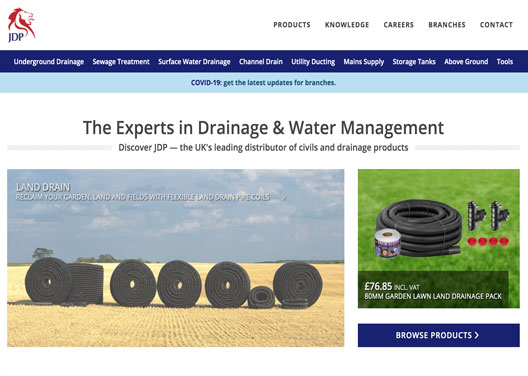 JD Pipes drainage
